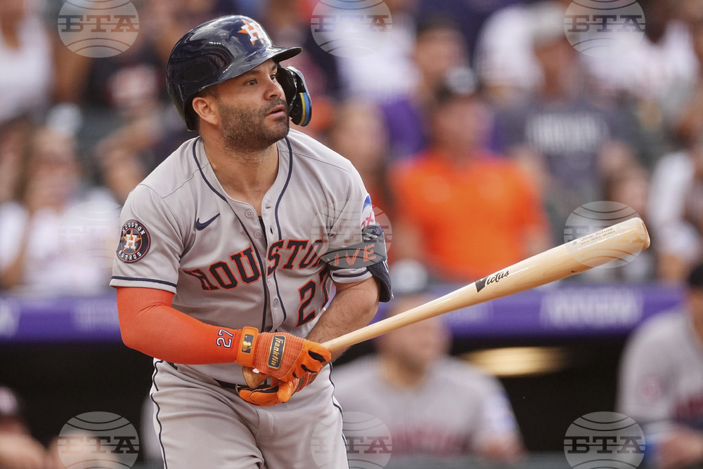 Astros Rockies Baseball