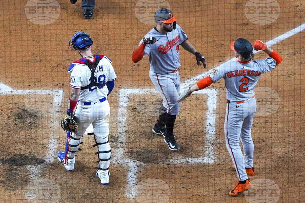 Orioles Rangers Baseball
