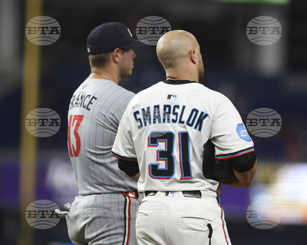 Twins Marlins Baseball