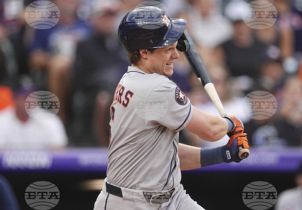 Astros Rockies Baseball