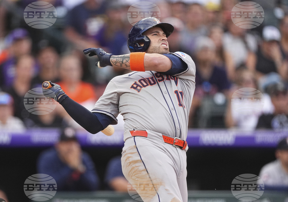 Astros Rockies Baseball