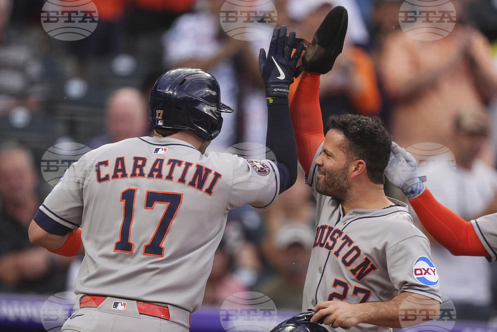 Astros Rockies Baseball