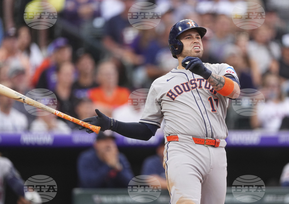 Astros Rockies Baseball