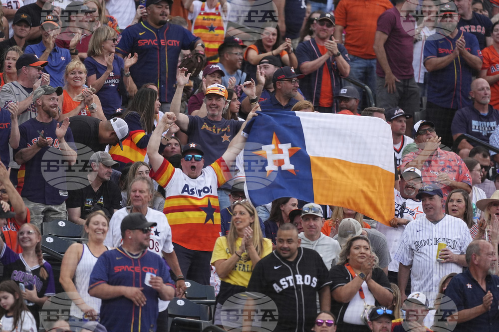 Astros Rockies Baseball