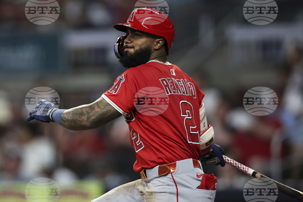 Angels Braves Baseball