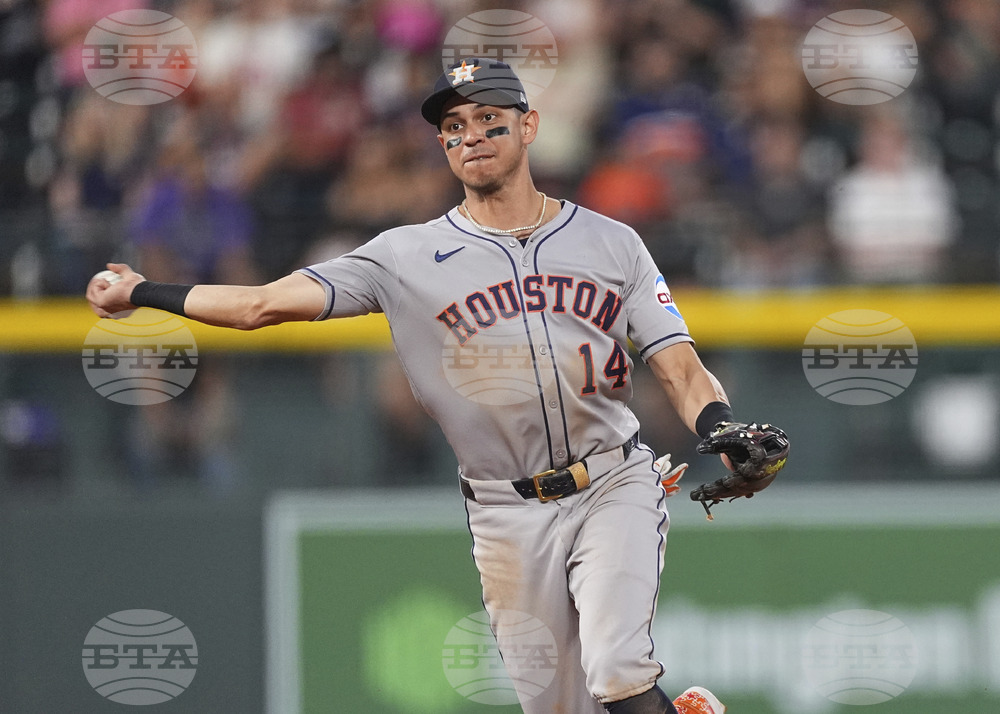 Astros Rockies Baseball