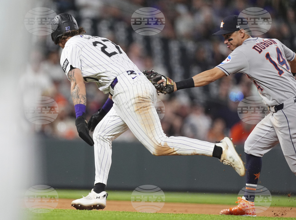 Astros Rockies Baseball
