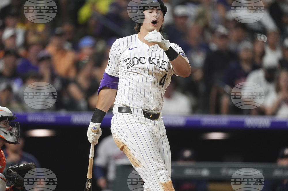 Astros Rockies Baseball