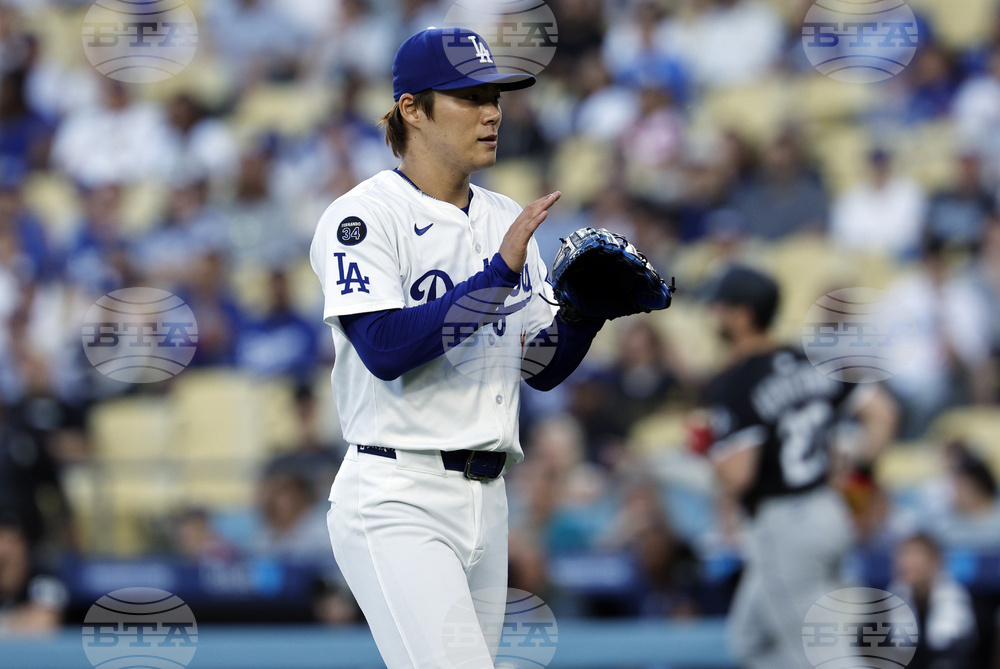 White Sox Dodgers Baseball