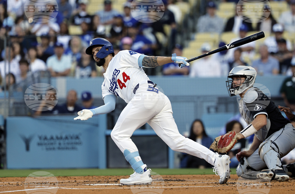 White Sox Dodgers Baseball