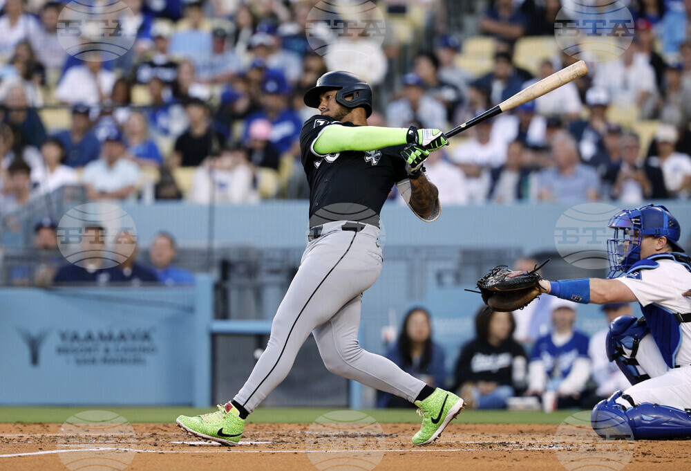 White Sox Dodgers Baseball