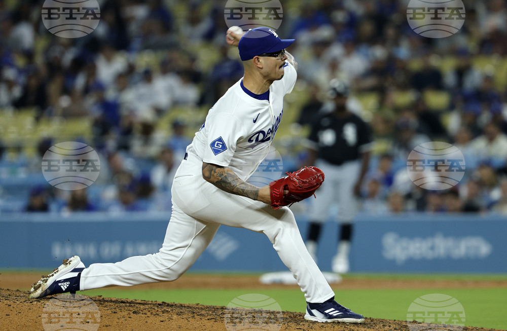 White Sox Dodgers Baseball