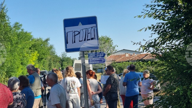 Село Свобода - протест - безводие