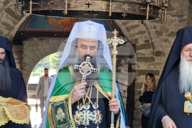 Бачковски манастир - патриарх Даниил - литургия