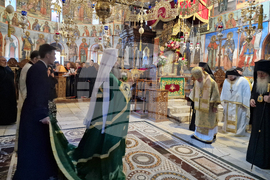 Бачковски манастир - патриарх Даниил - литургия