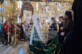 Бачковски манастир - патриарх Даниил - литургия