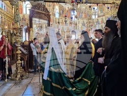 Бачковски манастир - патриарх Даниил - литургия