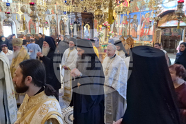 Бачковски манастир - патриарх Даниил - литургия