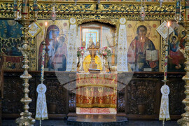 Бачковски манастир - патриарх Даниил - литургия