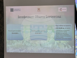 Благоевград - „Зелени мерки в градска среда - Благоевград“ - проект - пресконференция