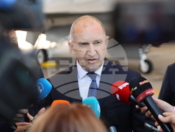 Авиобаза Граф Игнатиево - Румен Радев - посещение