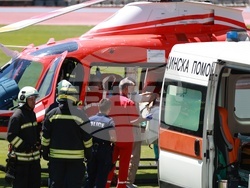 Русе - медицински хеликоптер - пациент - транспортиране