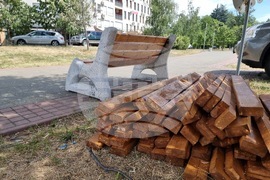 Кърджали - парк - ремонт