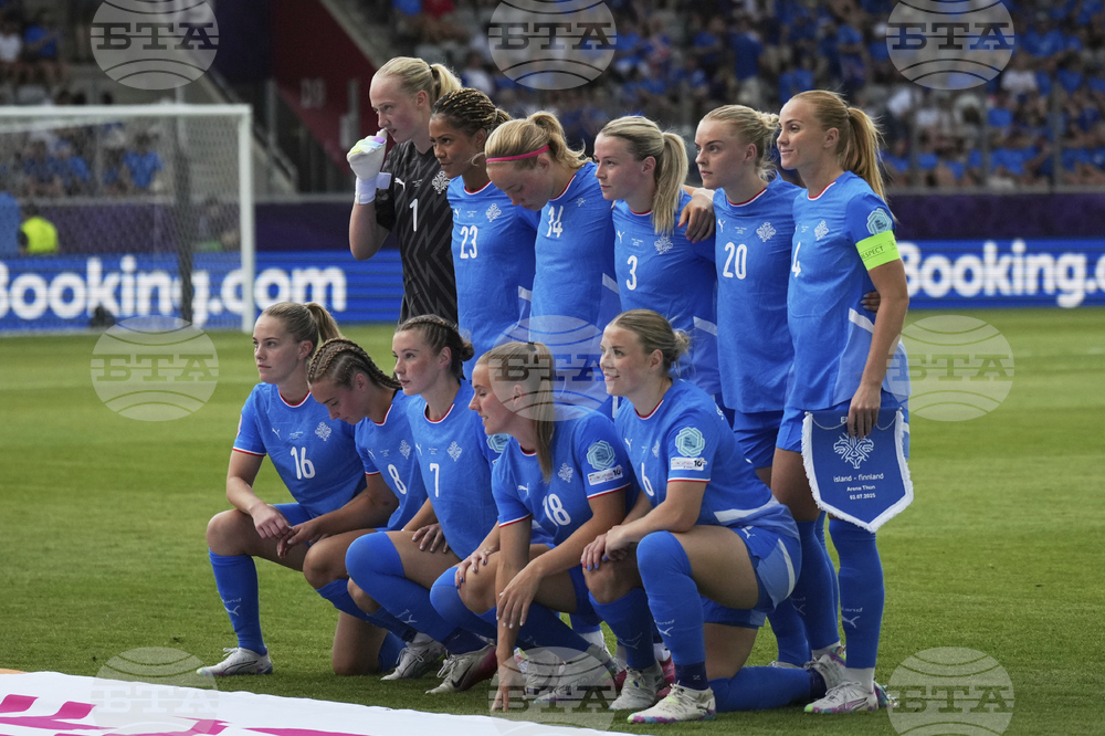 Euro 2025 Iceland Finland Soccer