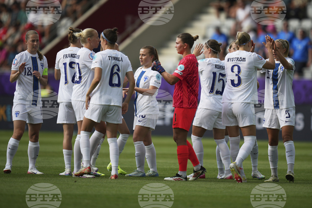 Euro 2025 Iceland Finland Soccer