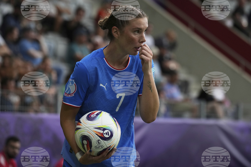 Euro 2025 Iceland Finland Soccer