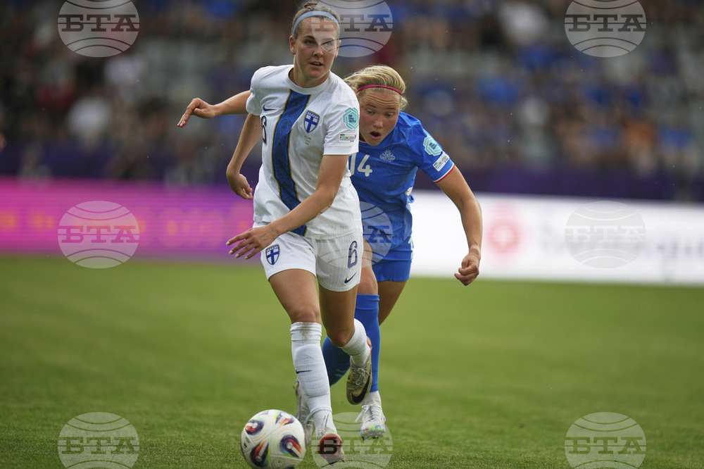 Euro 2025 Iceland Finland Soccer