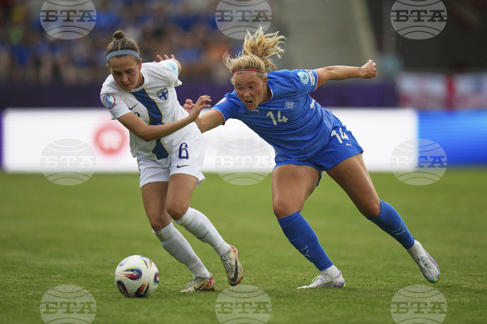 Euro 2025 Iceland Finland Soccer