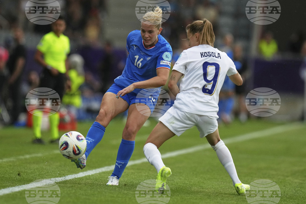 Euro 2025 Iceland Finland Soccer