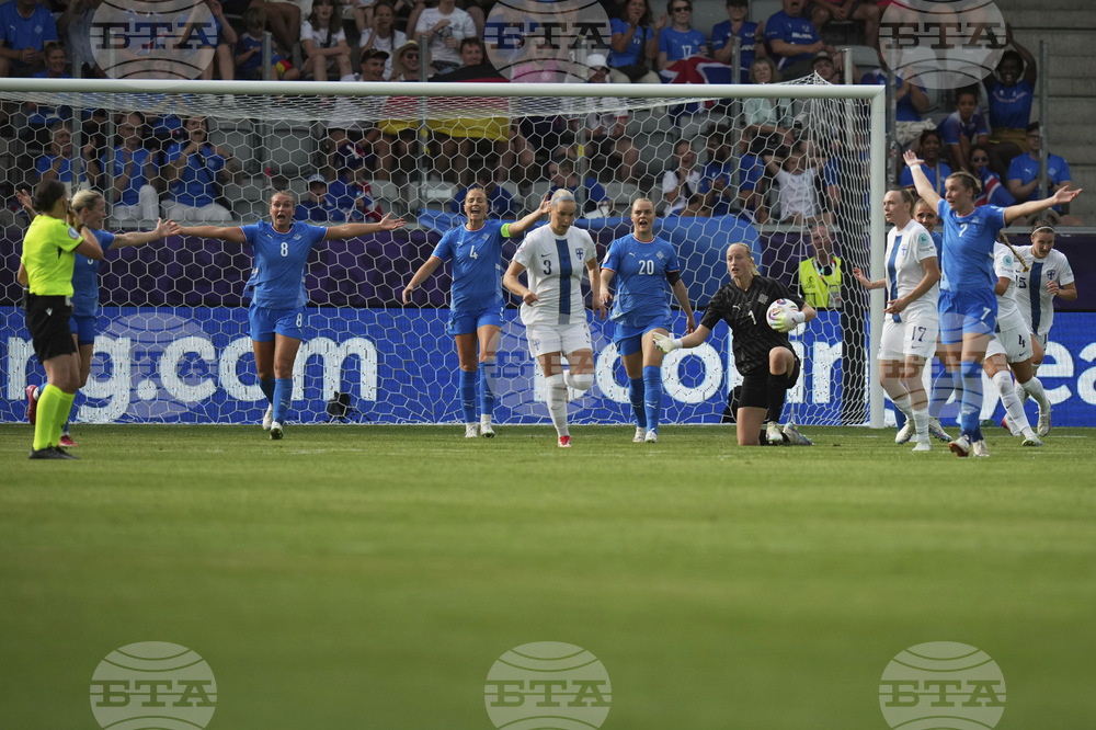 Euro 2025 Iceland Finland Soccer