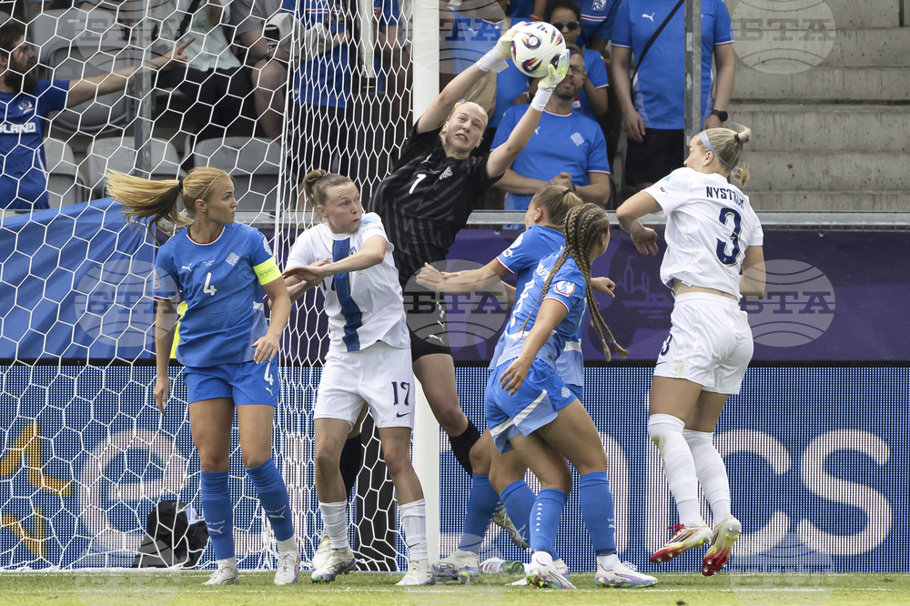 Euro 2025 Iceland Finland Soccer