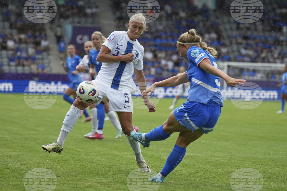 Euro 2025 Iceland Finland Soccer