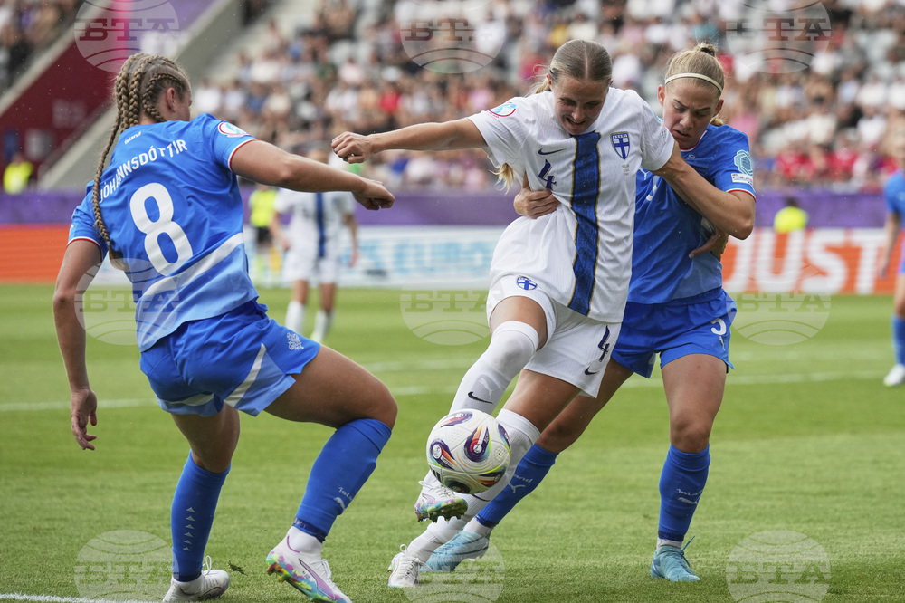 Euro 2025 Iceland Finland Soccer