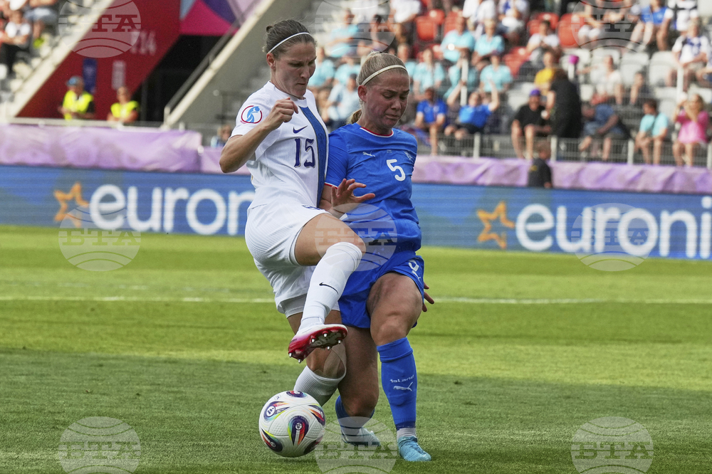 Euro 2025 Iceland Finland Soccer