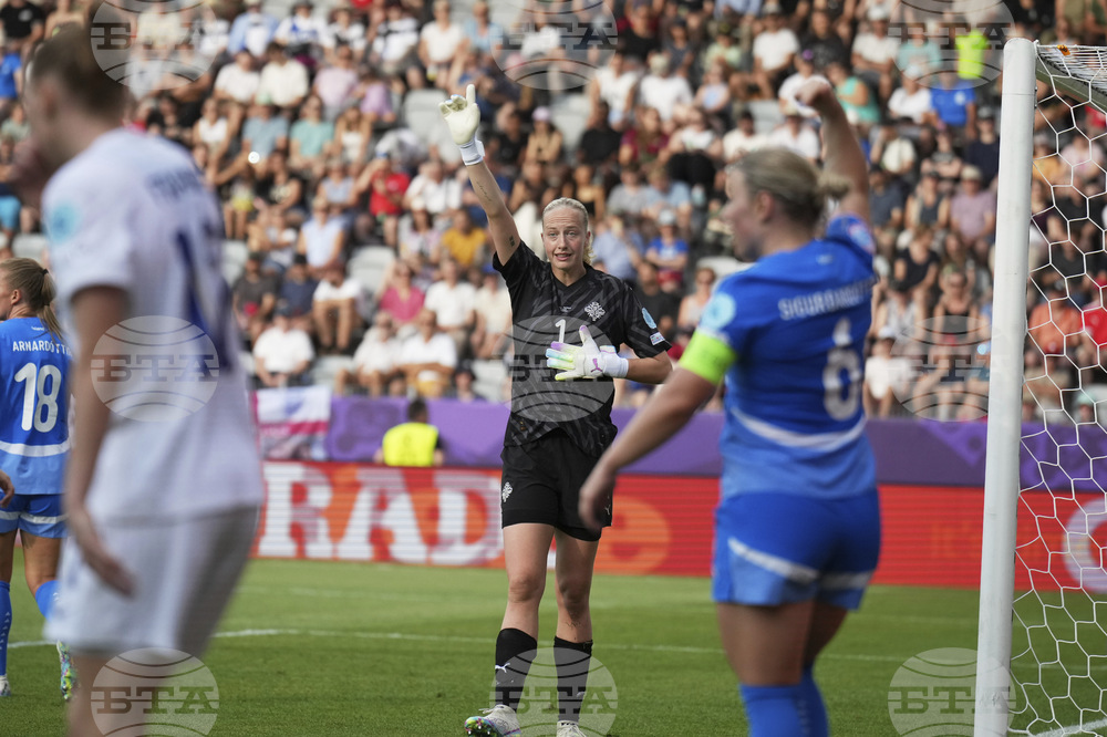 Euro 2025 Iceland Finland Soccer