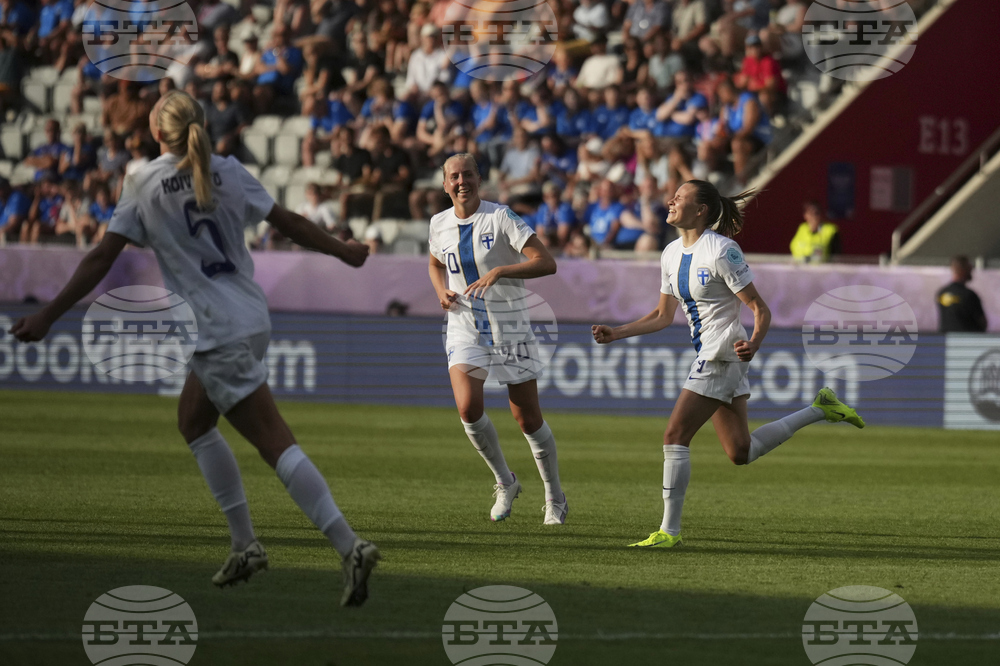 Euro 2025 Iceland Finland Soccer