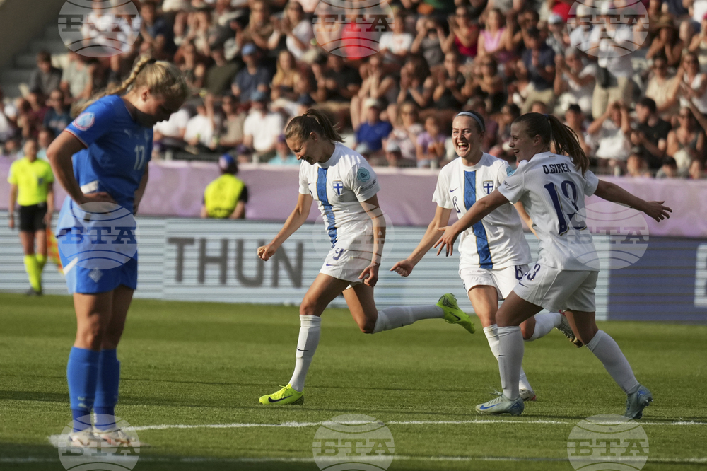 Euro 2025 Iceland Finland Soccer