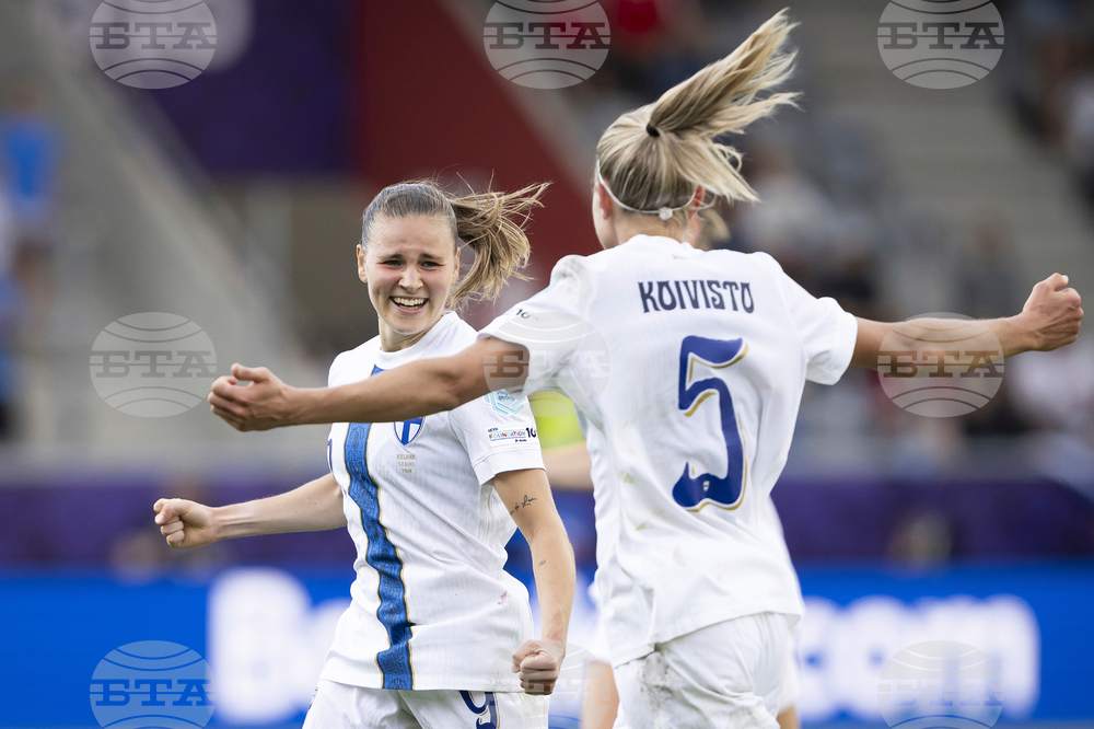 Euro 2025 Iceland Finland Soccer