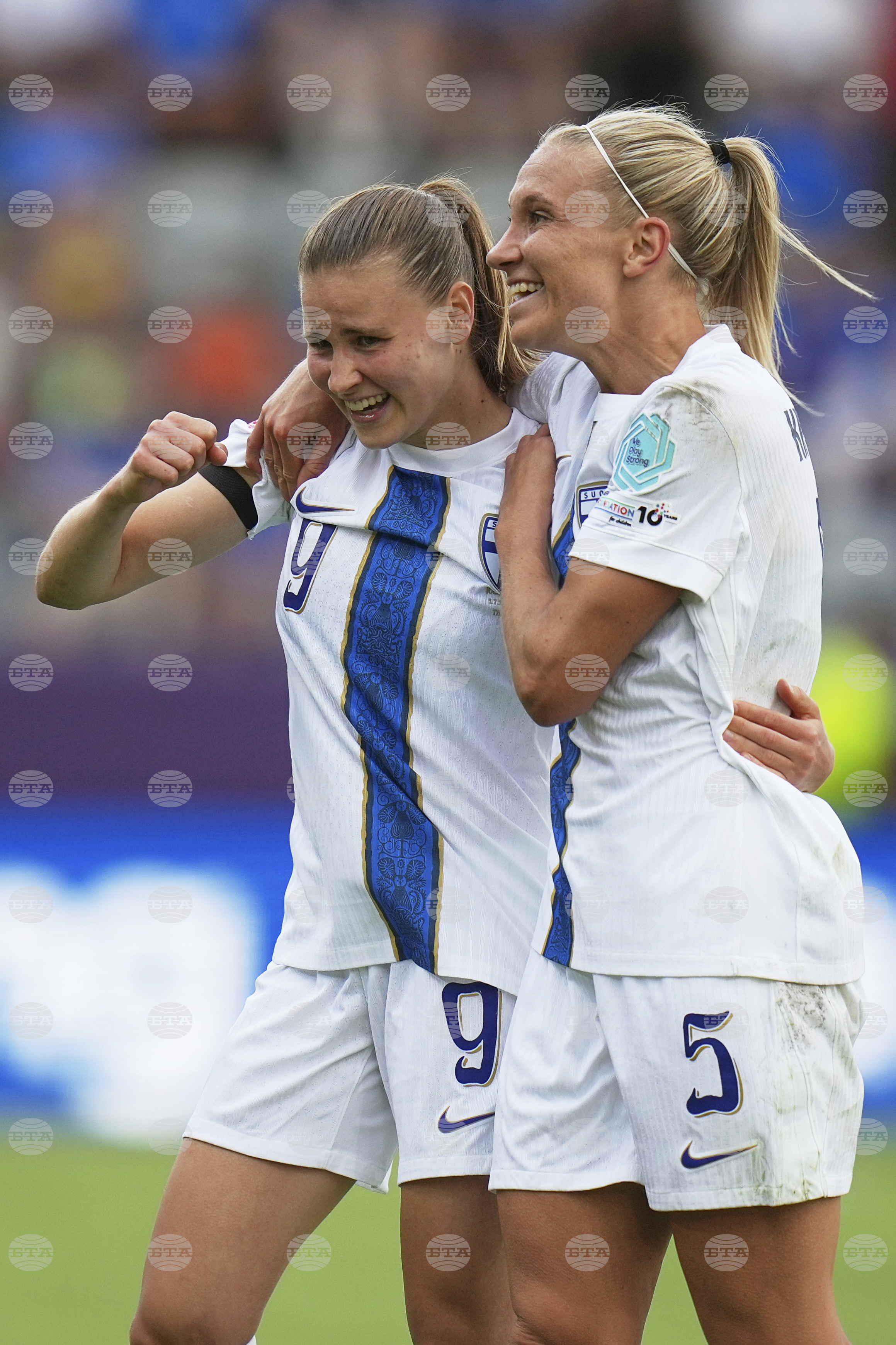Euro 2025 Iceland Finland Soccer