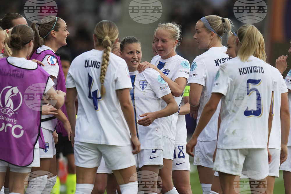 Euro 2025 Iceland Finland Soccer