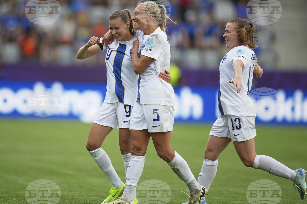 Euro 2025 Iceland Finland Soccer