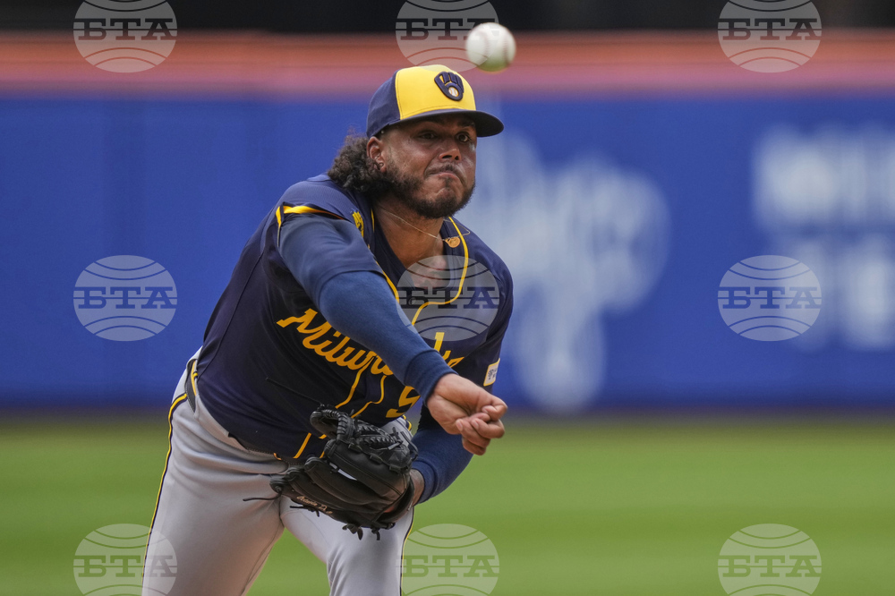 Brewers Mets Baseball