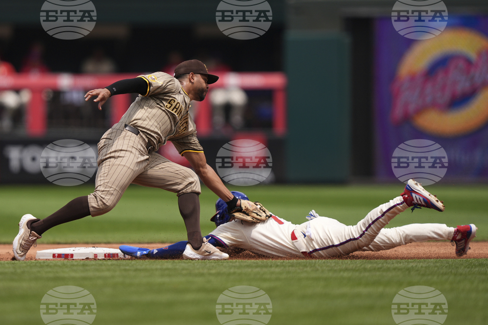 Padres Phillies Baseball