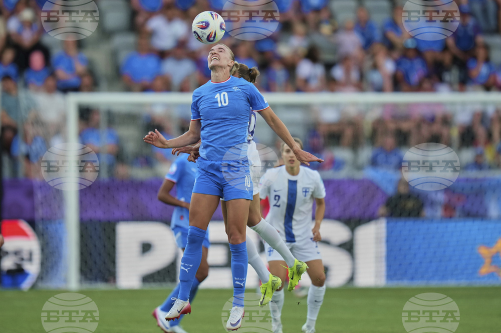 Euro 2025 Iceland Finland Soccer
