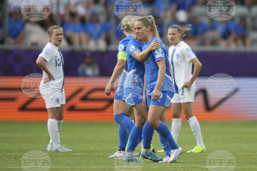 Euro 2025 Iceland Finland Soccer