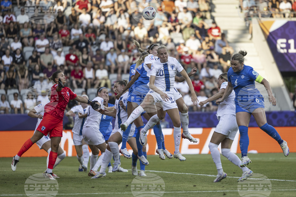Euro 2025 Iceland Finland Soccer